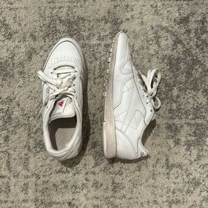 White Classic Leather Reebok Sneakers